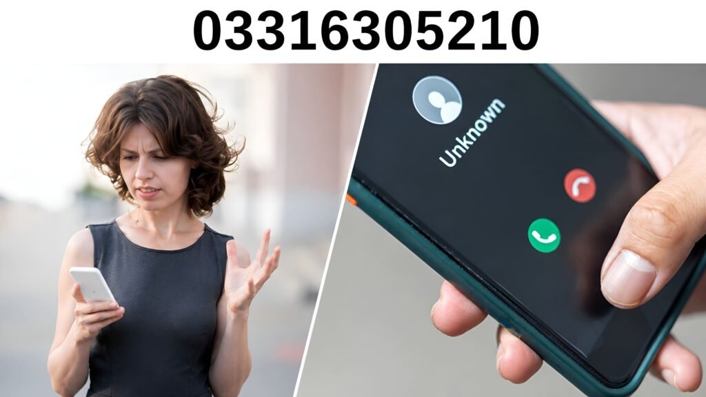 03316305210 — Who Called Me? Find Out the Truth Today 03316305210