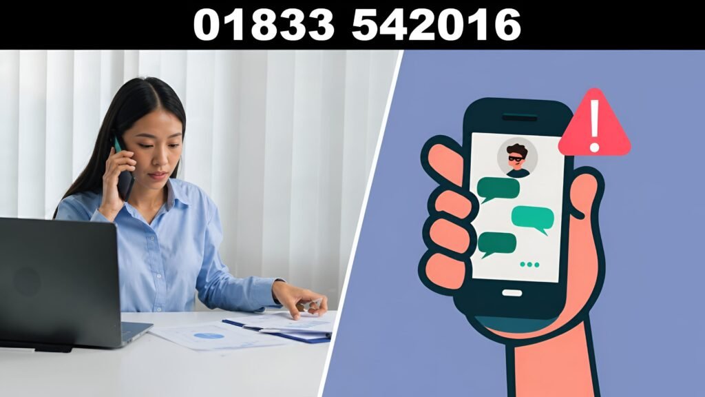 Who Called Me 01833 542016 ? Investigation Guide for Unknown Number 01833 542016