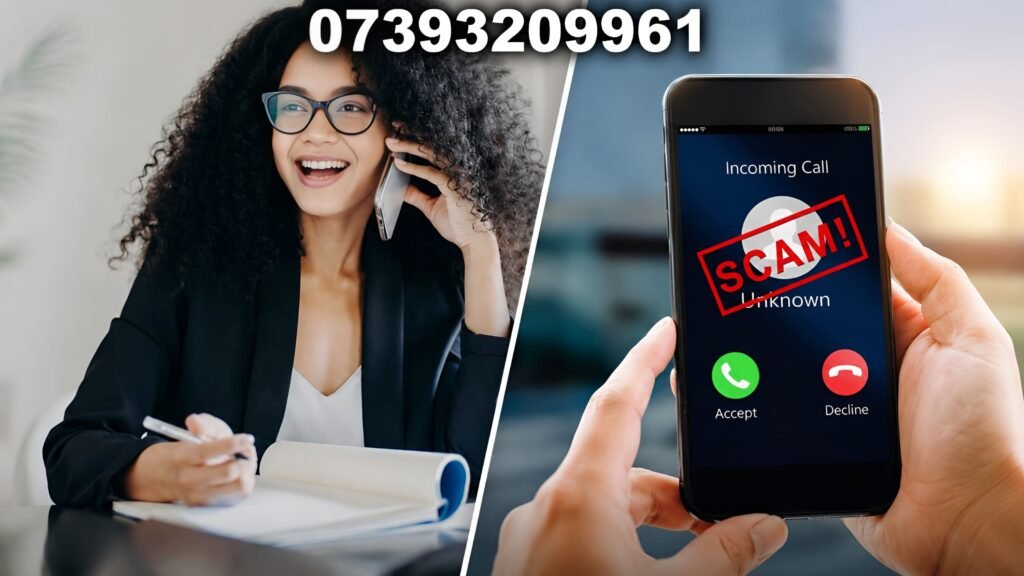 Who Called Me 07393209961? Investigation Report on Unknown Caller 07393209961