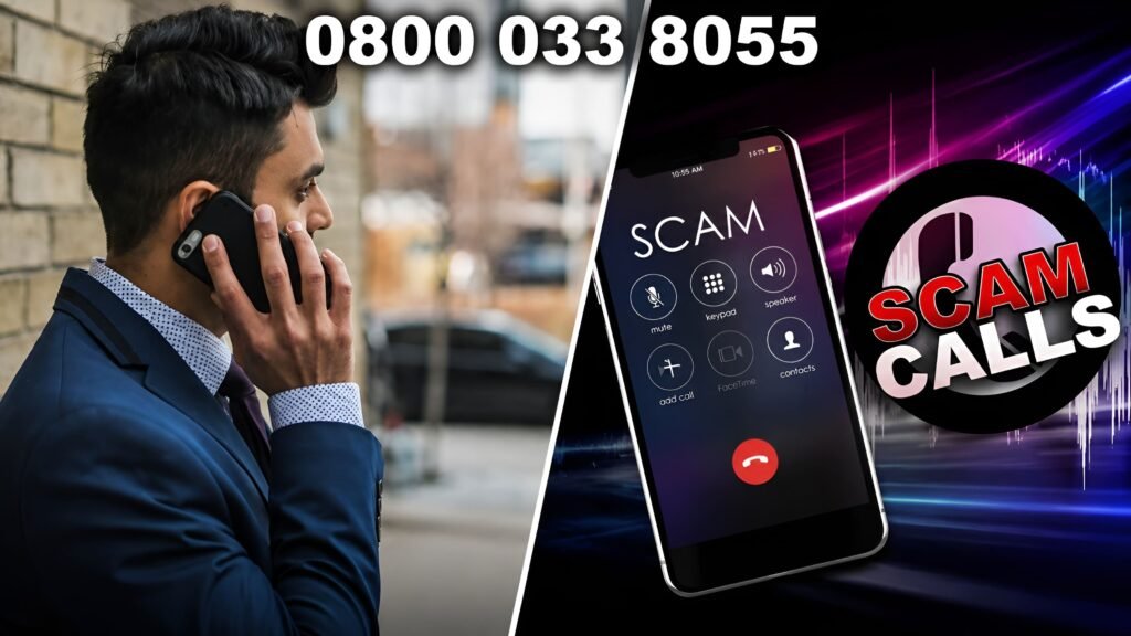 Who Called Me Using 0800 033 8055 Freephone Number Explained Guide 0800 033 8055