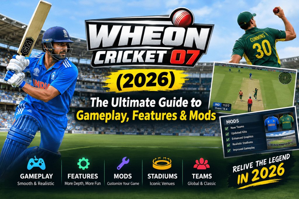Wheon Cricket 07 (2026): The Ultimate Guide to Gameplay, Features & Mods Wheon Cricket 07