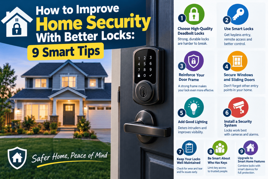 How to Improve Home Security With Better Locks: 9 Smart Tips How to Improve Home Security With Better Locks