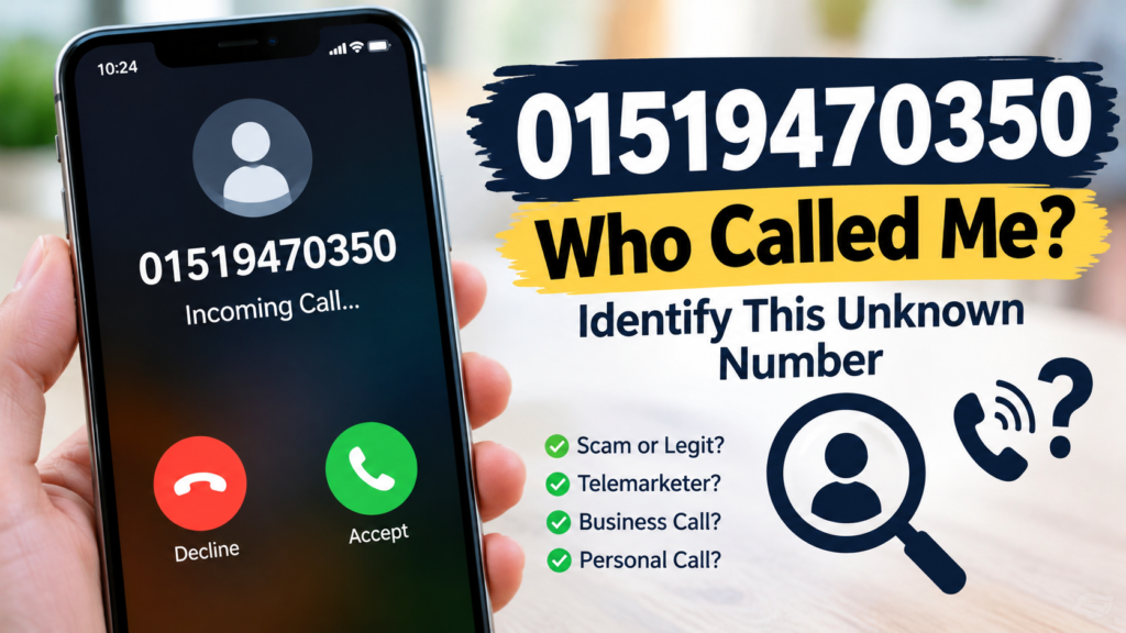 01519470350 Who Called Me? Identify This Unknown Number 01519470350