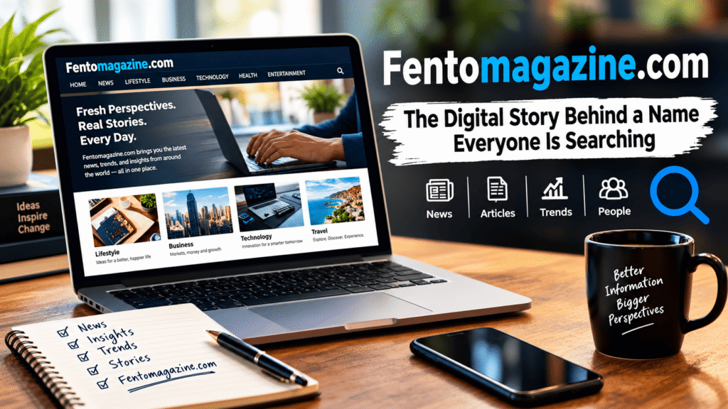 Fentomagazine.com: The Digital Story Behind a Name Everyone Is Searching Fentomagazine.com